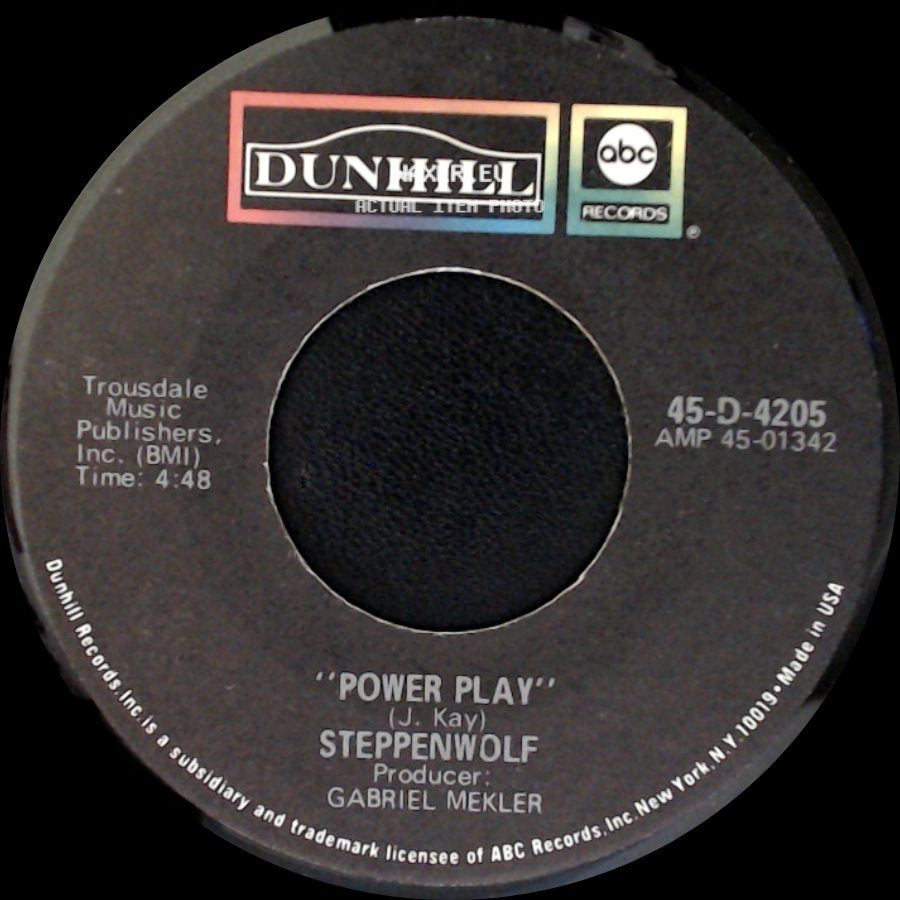 Steppenwolf - Power Play / Move Over side A