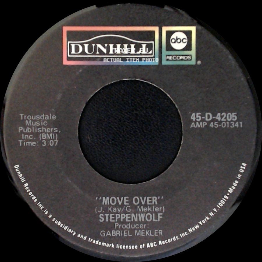 Steppenwolf - Power Play / Move Over side B