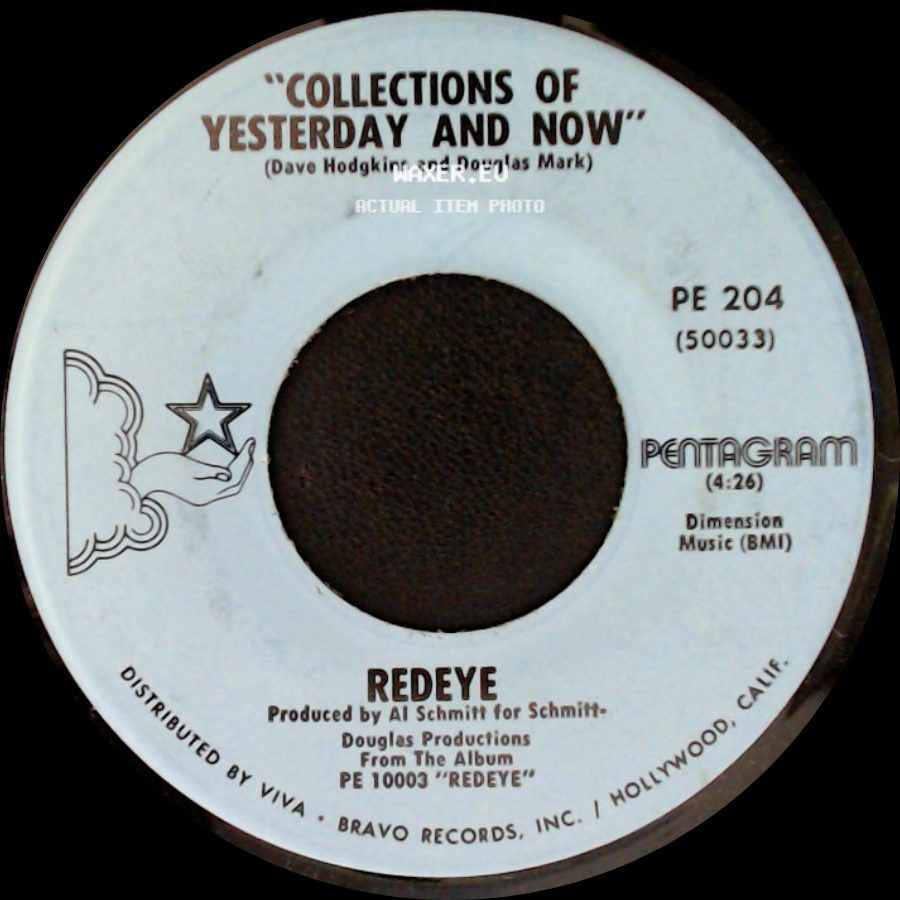 Redeye - Collections Of Yesterday And Now / Games side A
