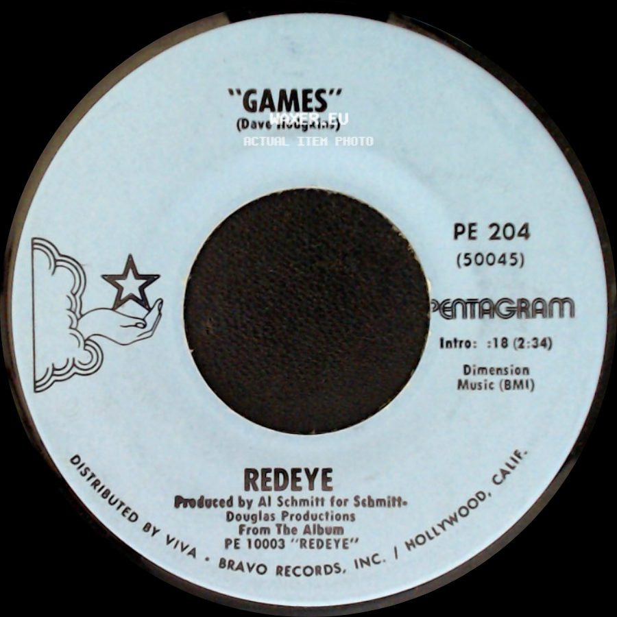 Redeye - Collections Of Yesterday And Now / Games side B