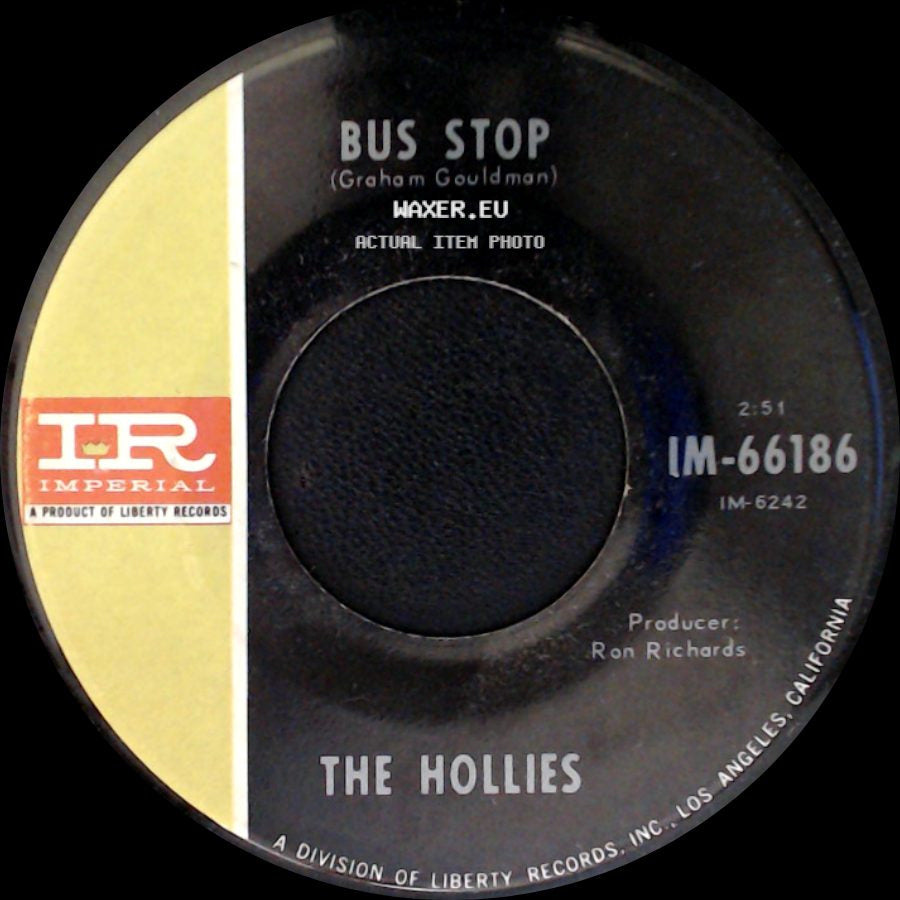 The Hollies - Bus Stop (Graham Gouldman) / Don't Run And Hide side A