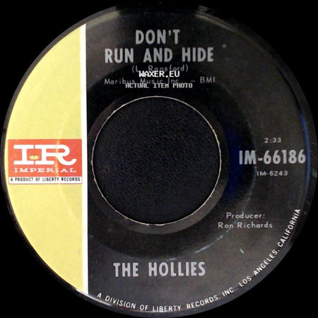 The Hollies - Bus Stop (Graham Gouldman) / Don't Run And Hide side B
