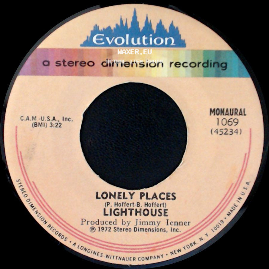 Lighthouse - Lonely Places / Sunny Days side A