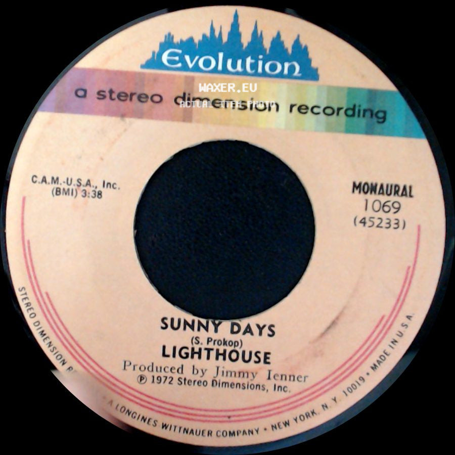 Lighthouse - Lonely Places / Sunny Days side B