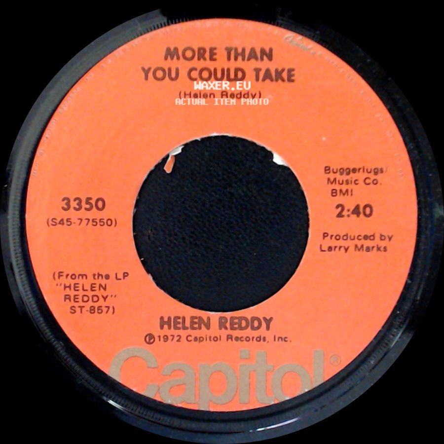 Helen Reddy - More Than You Could Take / I Am Woman side A