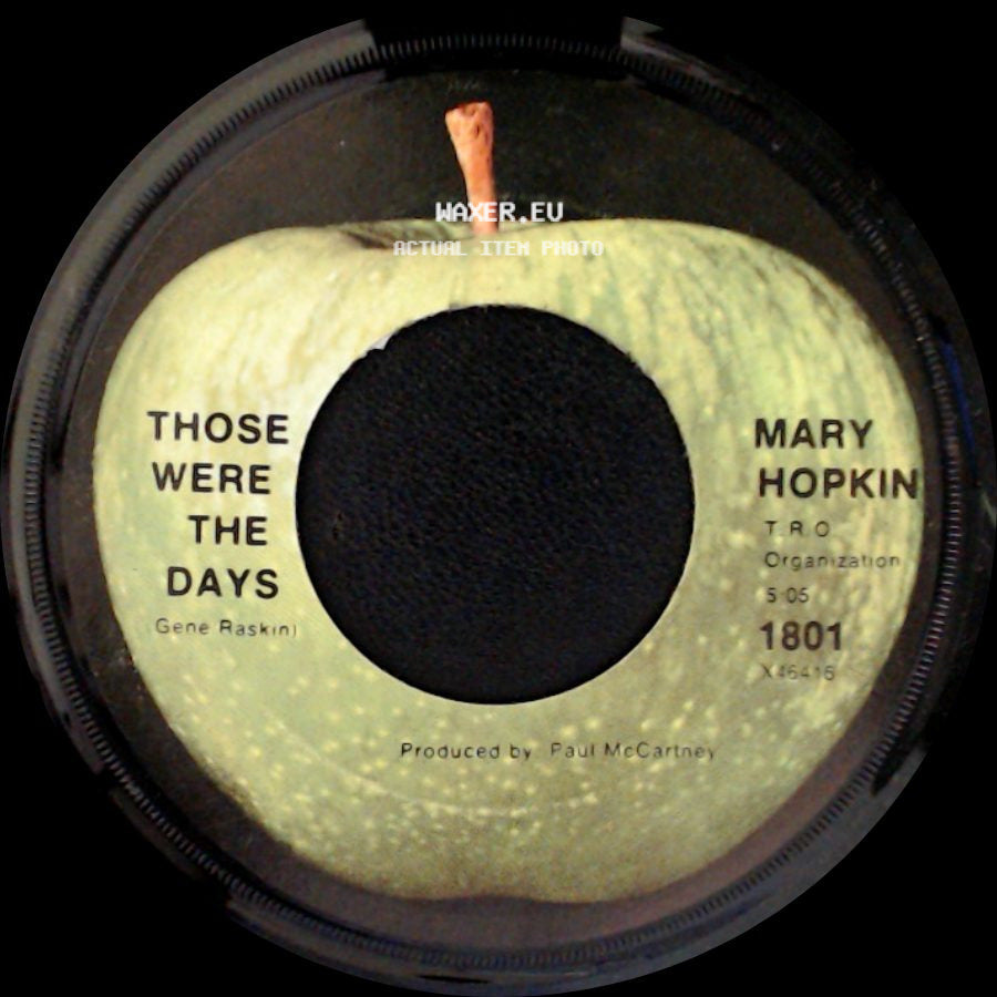 Mary Hopkin - Turn, Turn, Turn / Those Were The Days side B