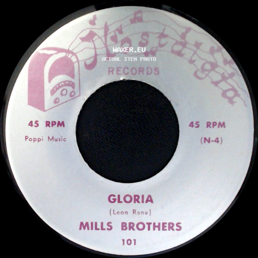 Mills Brothers / Truetones - Gloria / Honey, Honey side A