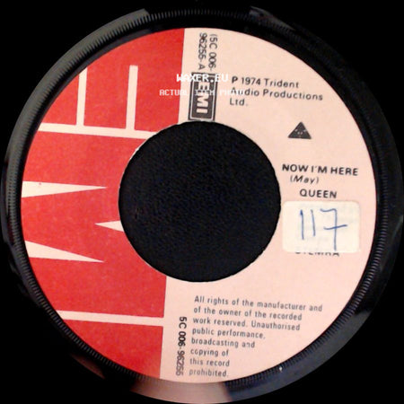 Queen - Now I'm Here (May) / Lily Of The Valley side A
