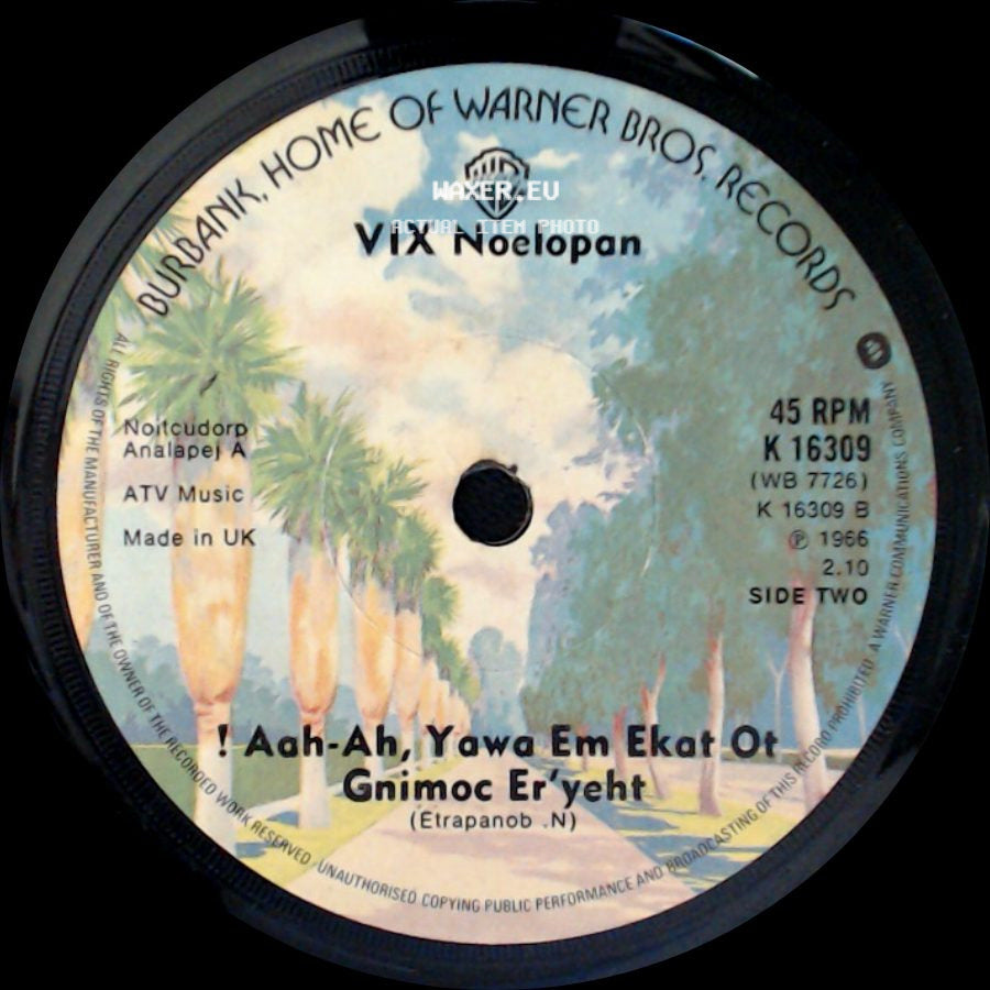 Napoleon Xiv / Vix - They're Coming To Take Me Away, Ha-Haa! / Noelopan side B
