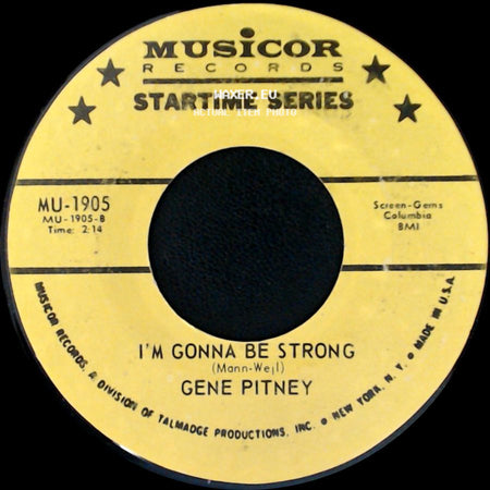Gene Pitney - I'm Gonna Be Strong / It Hurts To Be In Love side A