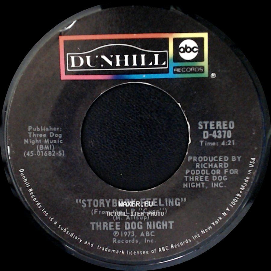 Three Dog Night - Storybook Feeling / Let Me Serenade You side A