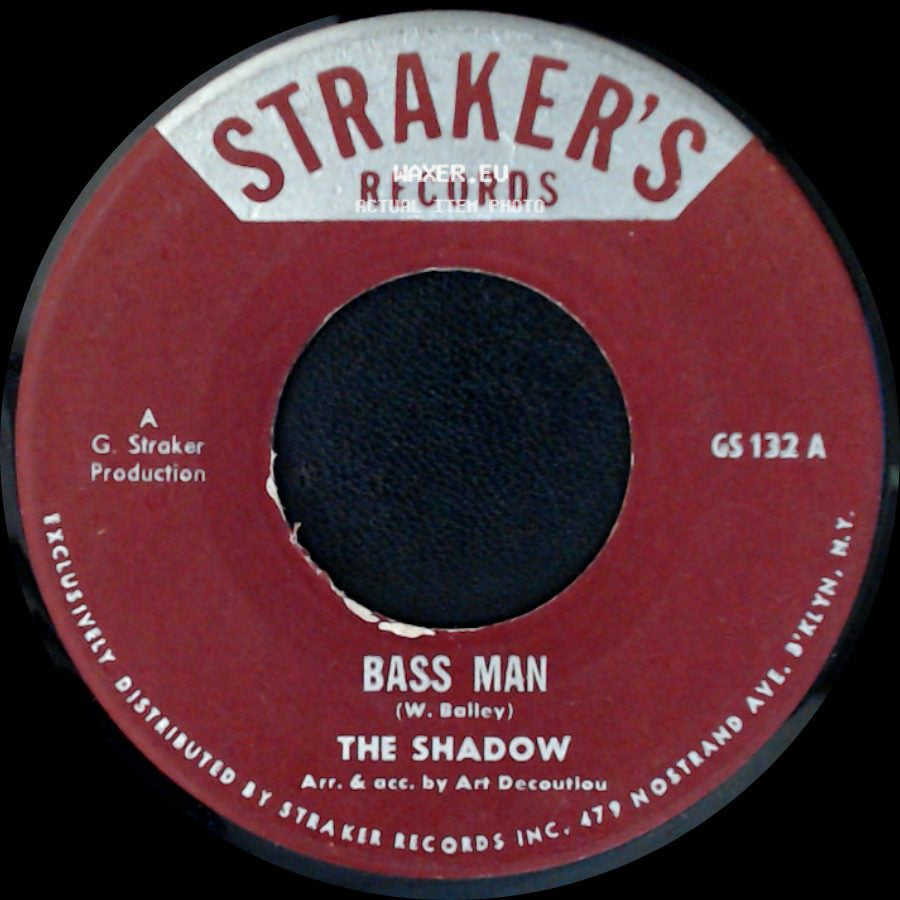 The Shadow - Bass Man / Ah Come Out To Play side A