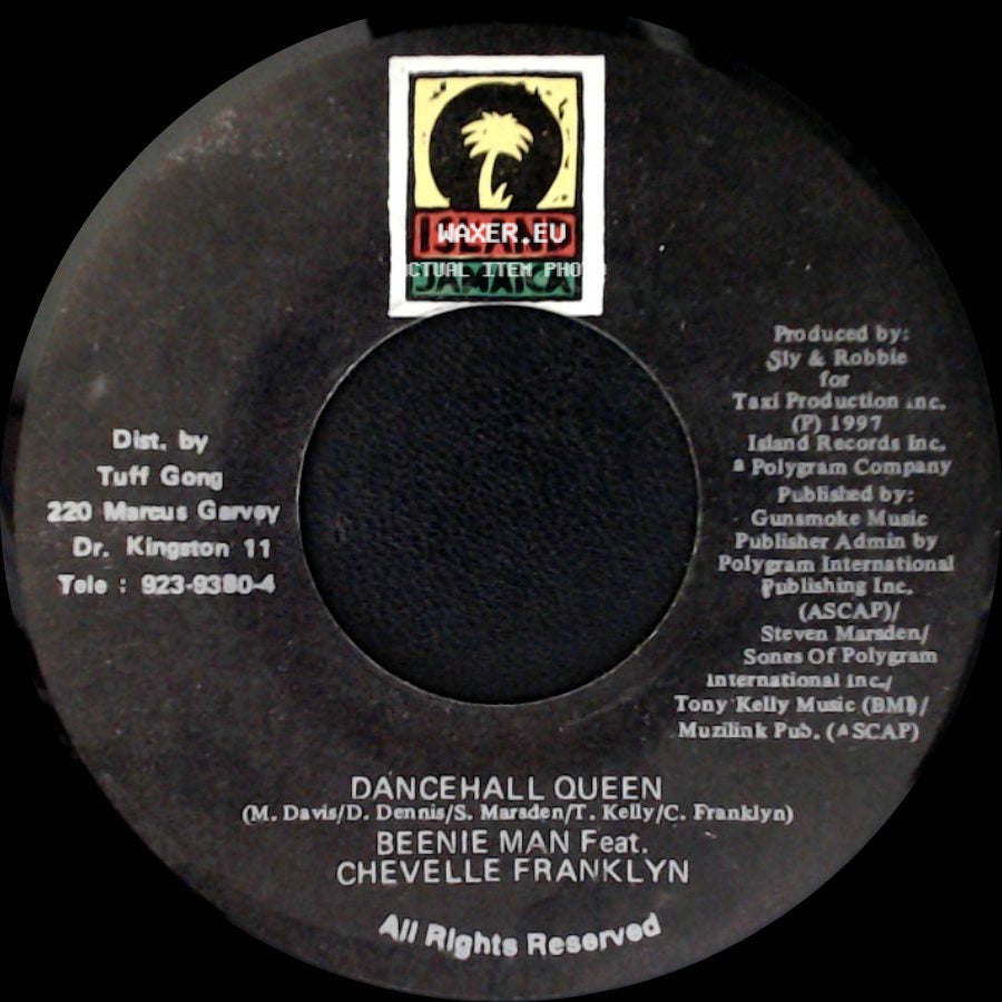 Beenie Man Feat. Chevelle Franklyn - Dancehall Queen / Dancehall Queen (Acappella) side A
