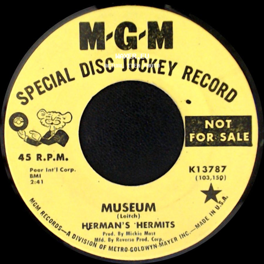 Herman's Hermits - Museum / Last Bus Home side A