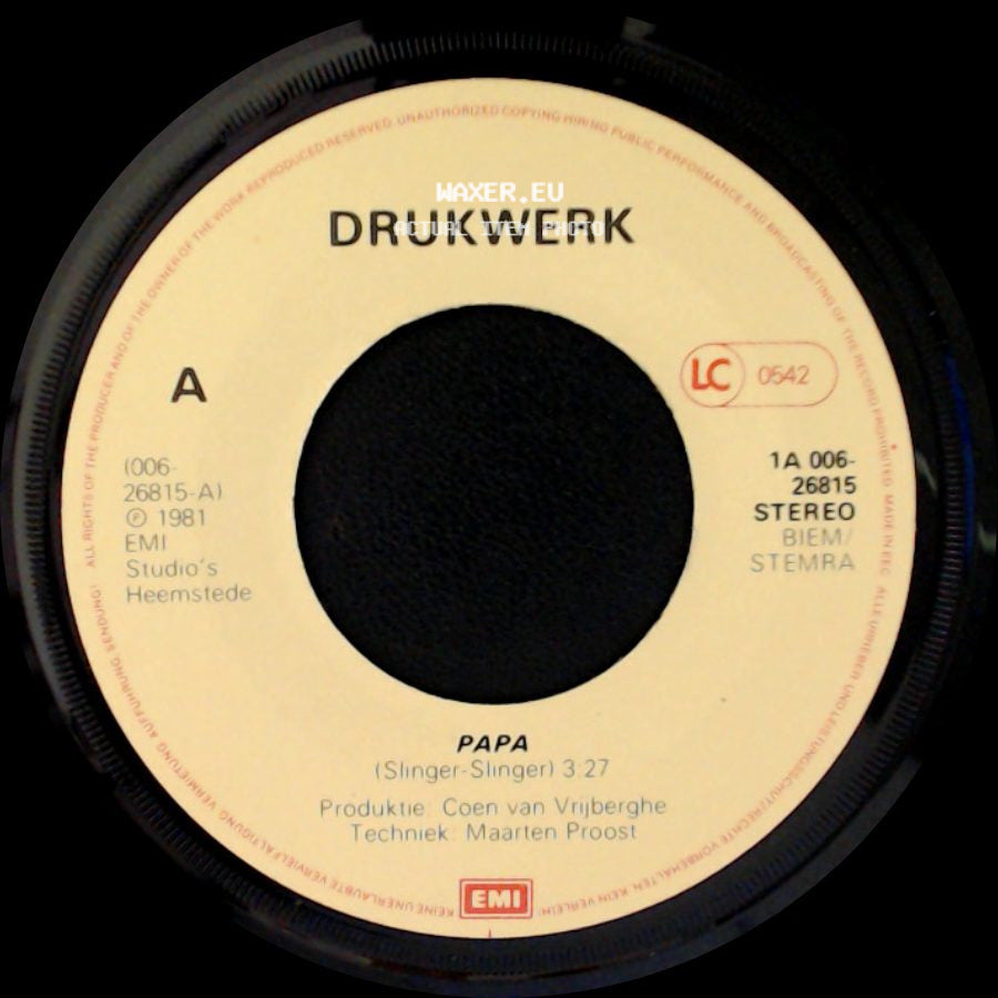 Drukwerk - Papa / Santro P. side A
