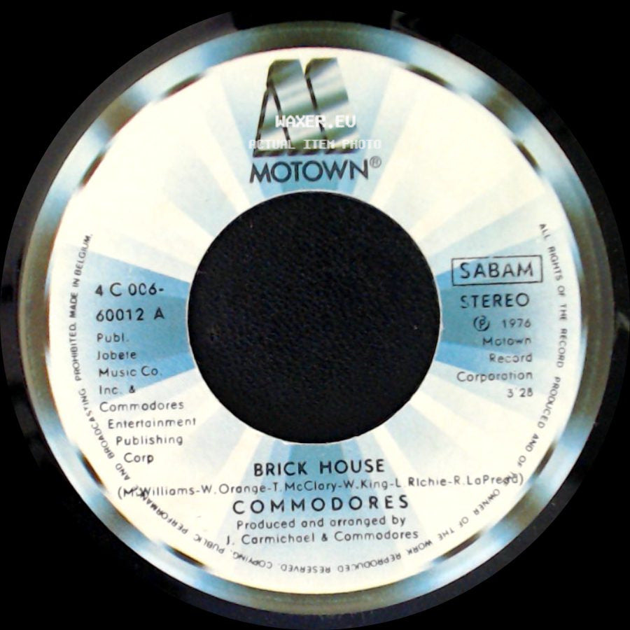 Commodores - Brick House / Captain Quick Draw side A