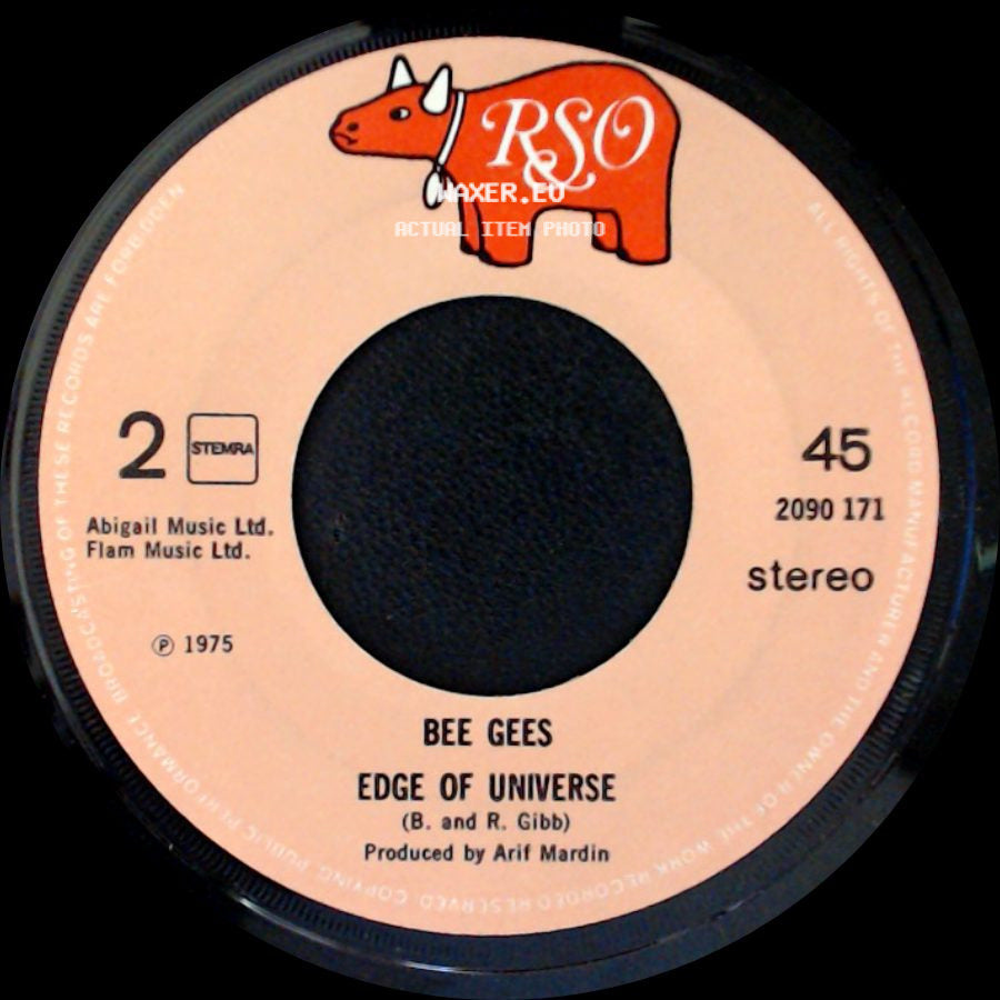 Bee Gees - Edge Of Universe / Nights On Broadway side A