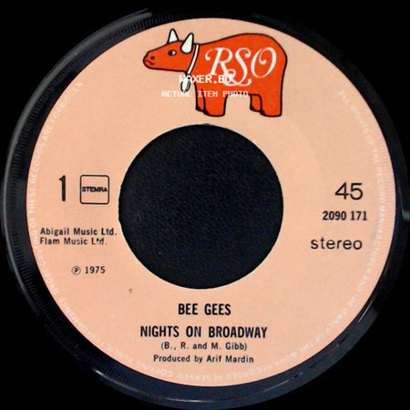 Bee Gees - Edge Of Universe / Nights On Broadway side B