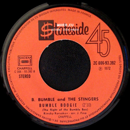 B. Bumble And The Stingers - Bumble Boogie / Nut Rocker side A
