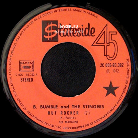 B. Bumble And The Stingers - Bumble Boogie / Nut Rocker side B