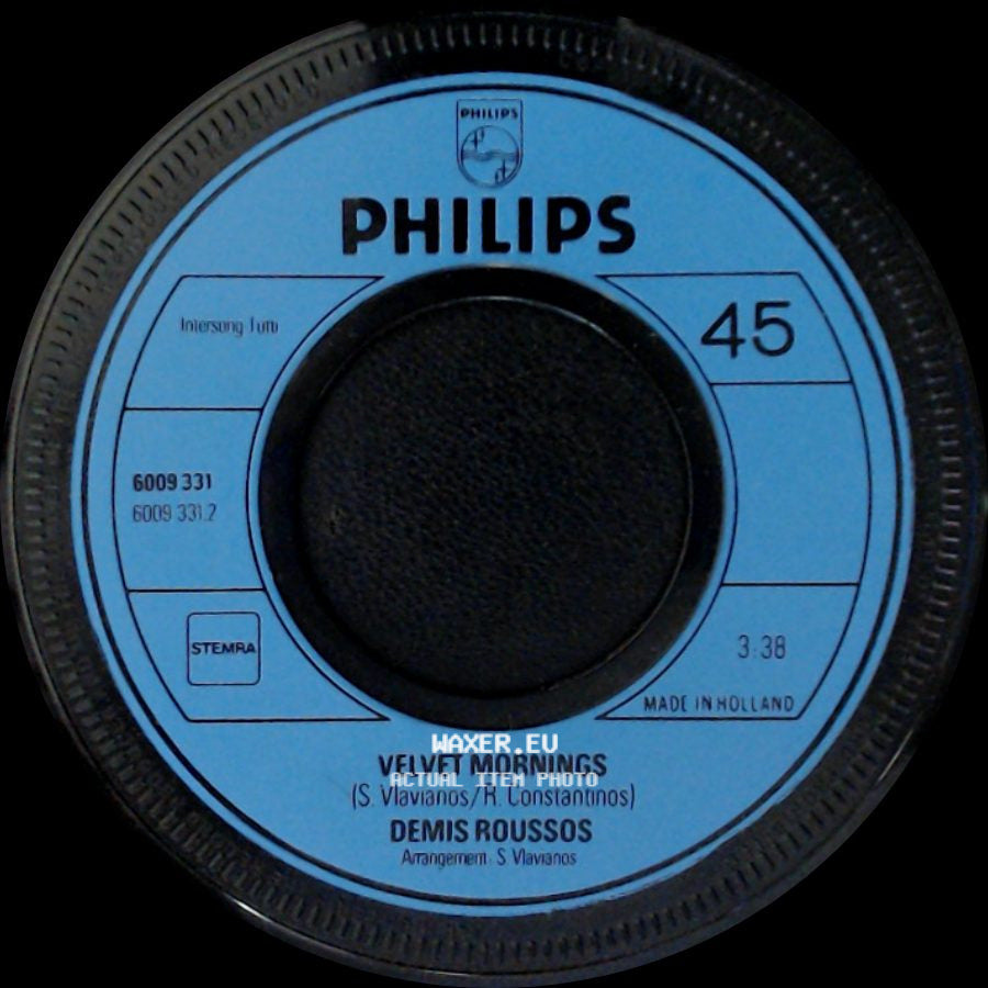 Demis Roussos - Velvet Mornings / Forever And Ever side A
