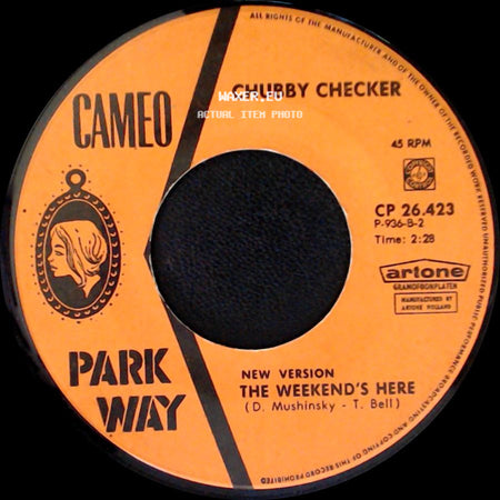 Chubby Checker - Lovely, Lovely (Loverly, Loverly) / The Weekend's Here side B