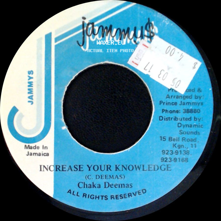 Chaka Deemas - Version / Increase Your Knowledge side B