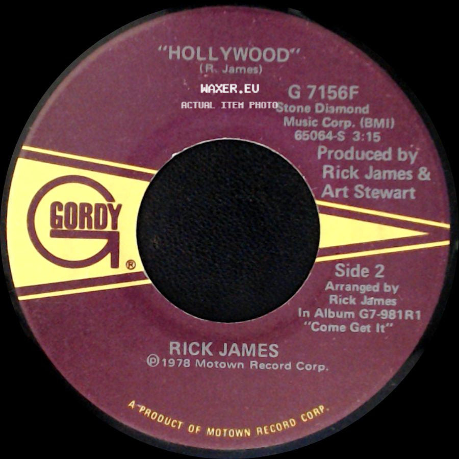 Rick James - You And I / Hollywood side B