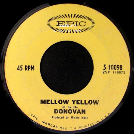 Donovan - Mellow Yellow / Sunny South Kensington side A