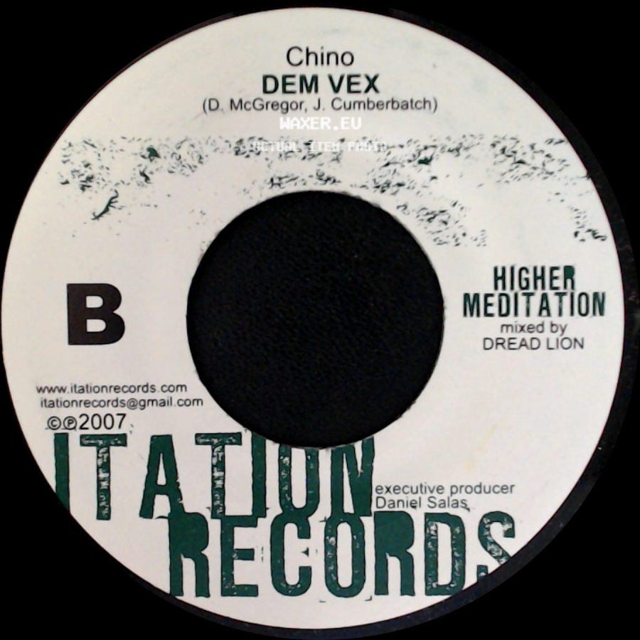 Chino / Freddie Mcgregor - Dem Vex / We Don't Need To Fuss side A