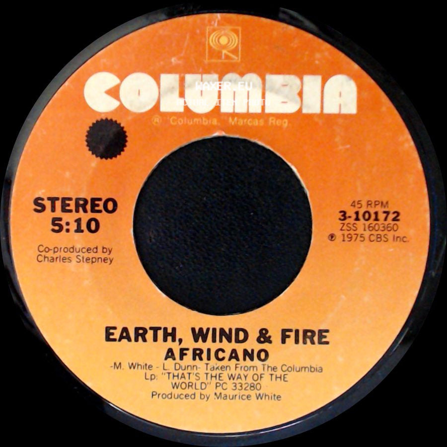 Earth, Wind & Fire - That's The Way Of The World / Africano side B