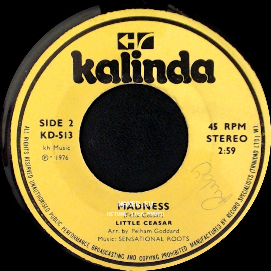 Little Ceasar - Zelina / Madness side B