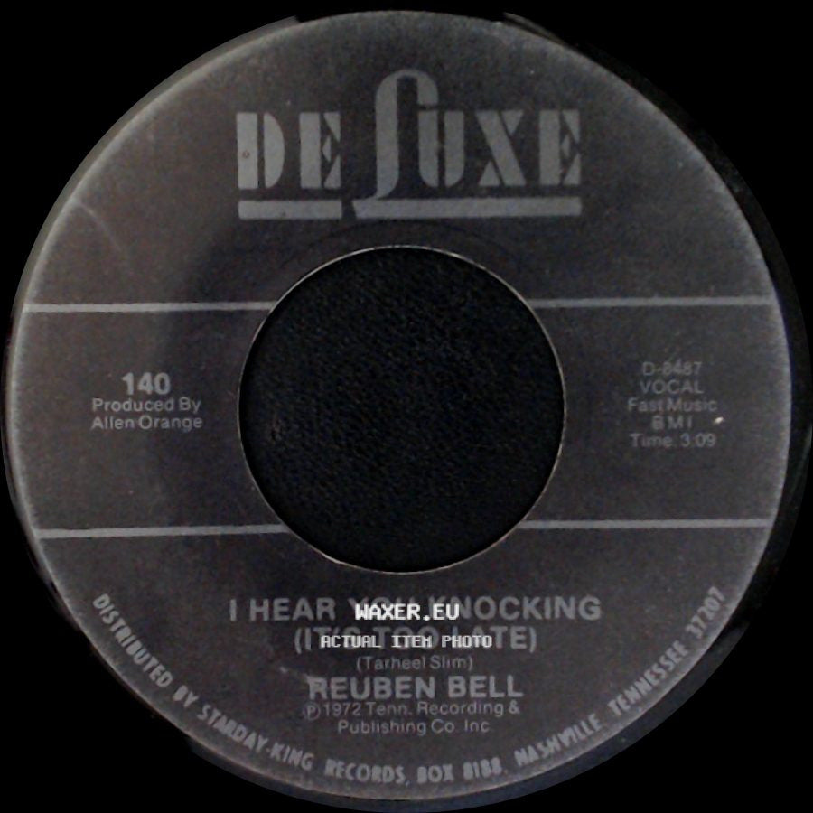 Reuben Bell - Baby Love / I Hear You Knocking (It's Too Late) side B