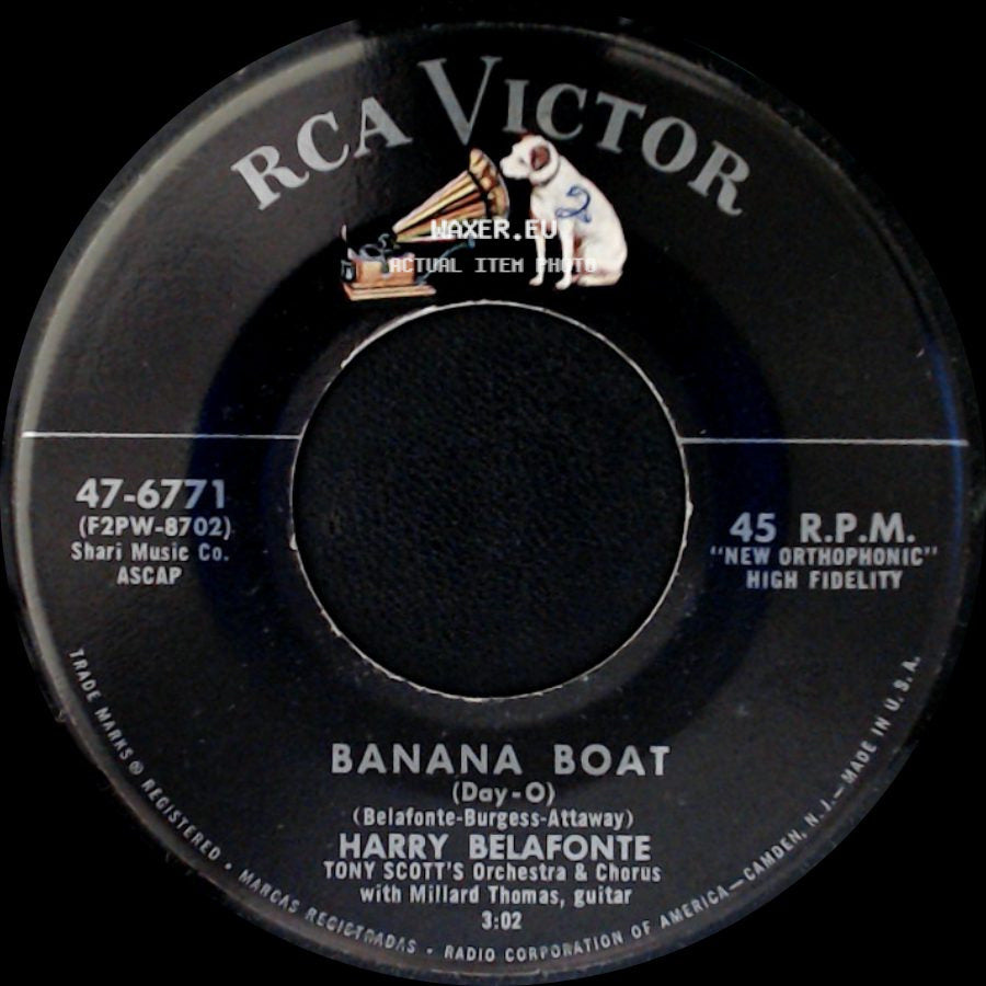 Harry Belafonte - Banana Boat (Day-O) / Star-O side A