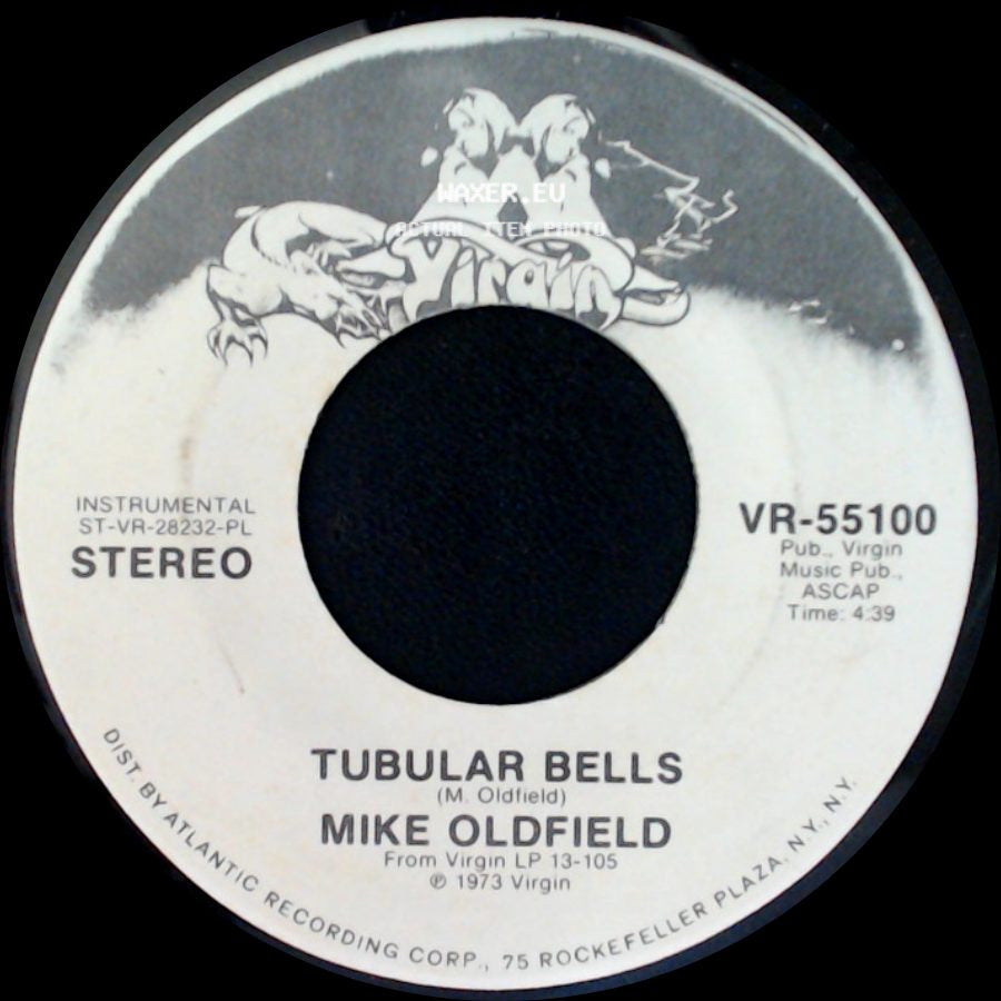 Mike Oldfield - Tubular Bells / Tubular Bells (Now The Original Theme From "The Exorcist") side A