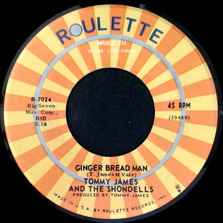Tommy James And The Shondells - Ginger Bread Man / Do Something To Me side A