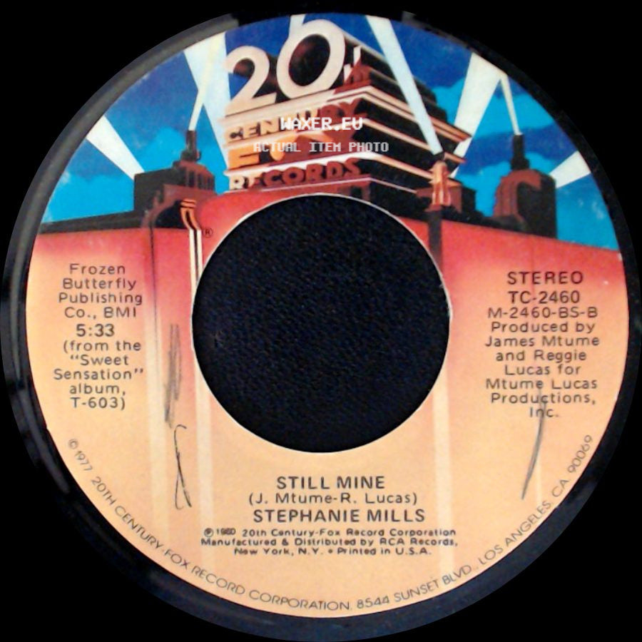 Stephanie Mills - Never Knew Love Like This Before / Still Mine side B