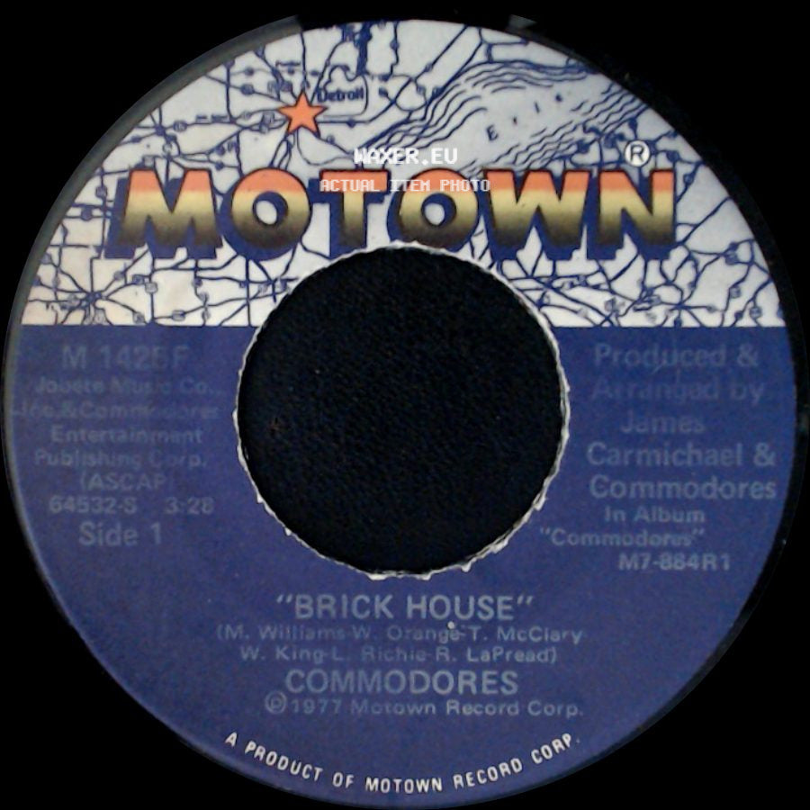 Commodores - Brick House / Captain Quick Draw side A