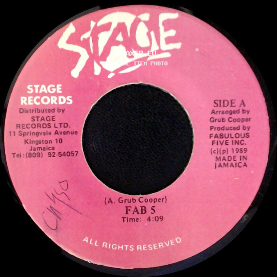 Fab 5 - Unknown Title A / Version side A