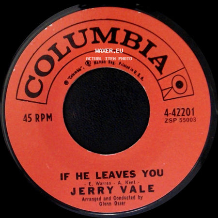 Jerry Vale - If He Leaves You / Another Time, Another Place side A