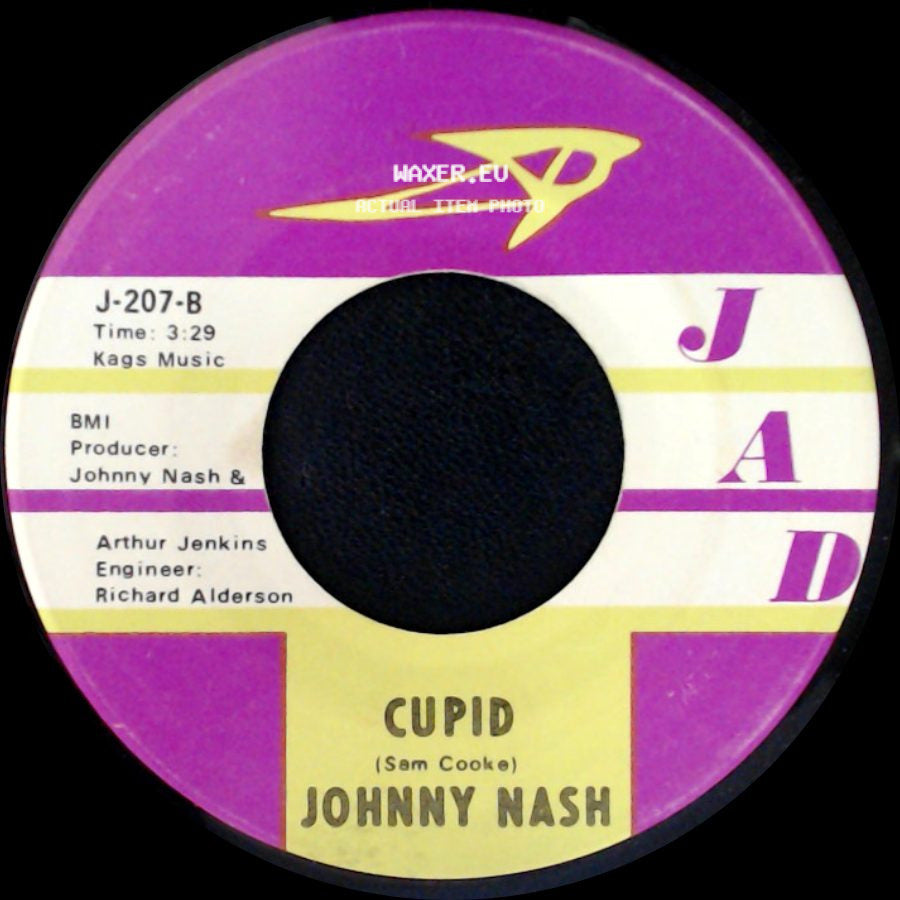 Johnny Nash - Hold Me Tight / Cupid side B