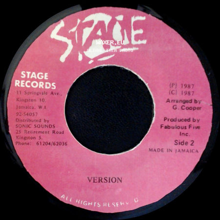 Unique Vision - Play Mi Selector / Version side B