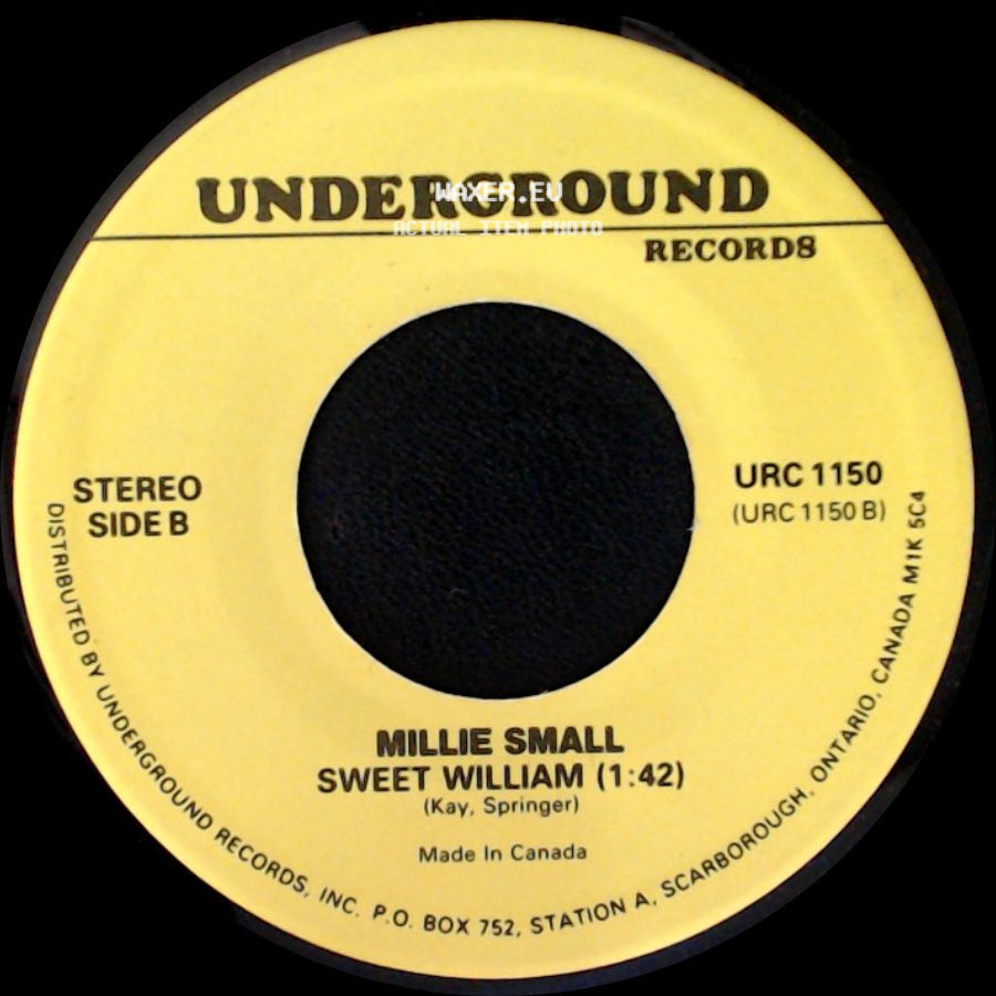 Millie Small - My Boy Lollipop / Sweet William (1:42) side B