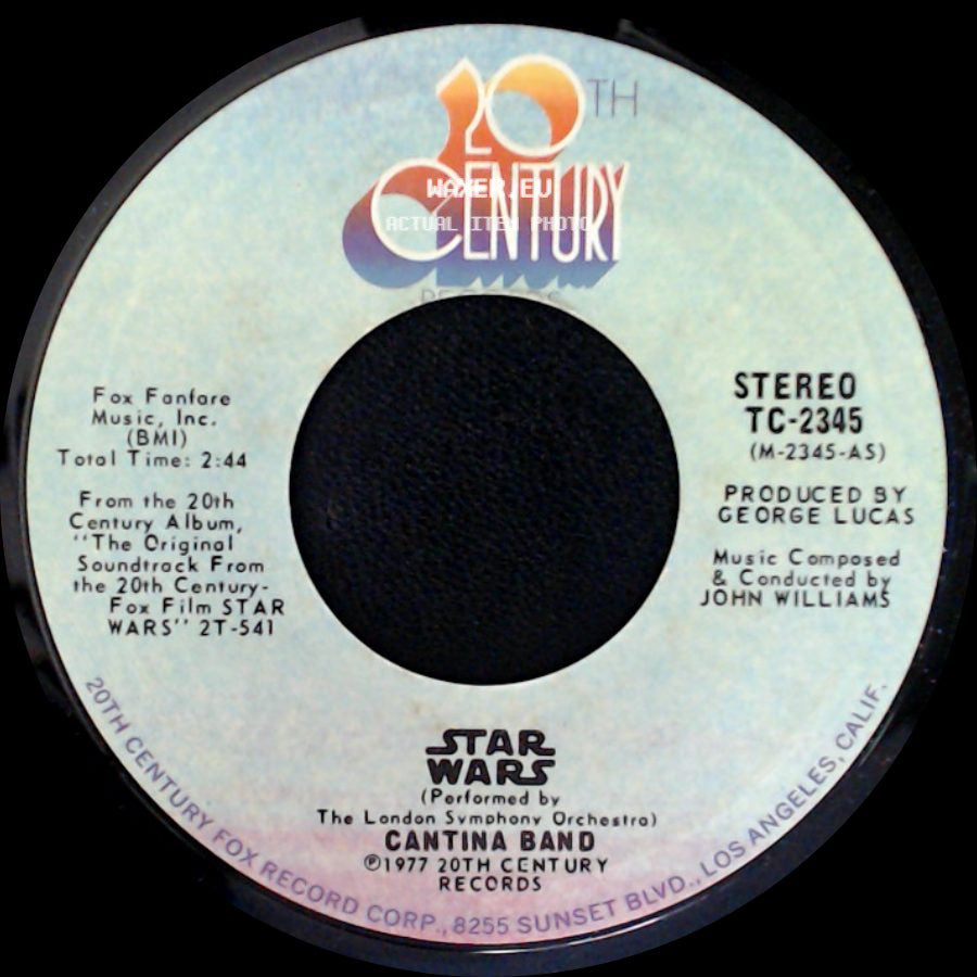 Cantina Band / The London Symphony Orchestra - Star Wars / Main Title side A