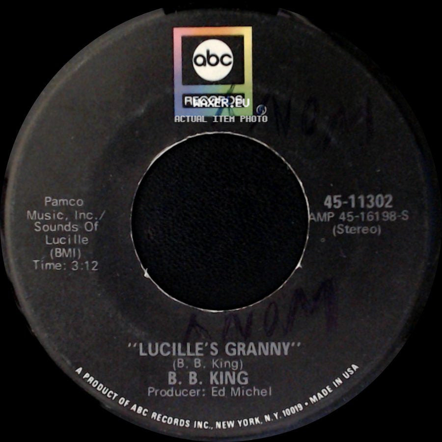 B. B. King - Lucille's Granny / Help The Poor side A