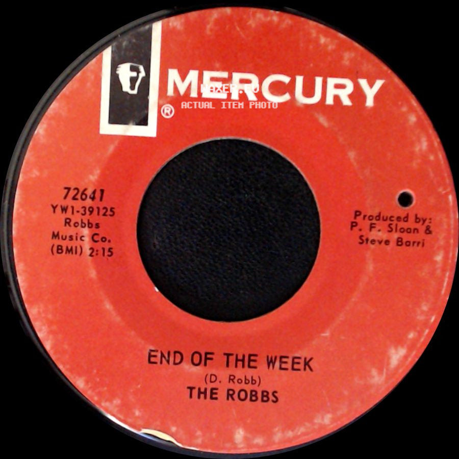 The Robbs - Bittersweet / End Of The Week side B