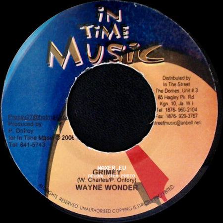 Wayne Wonder - Grimey / Bed Rock side A