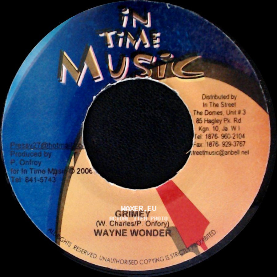 Wayne Wonder - Grimey / Bed Rock side A