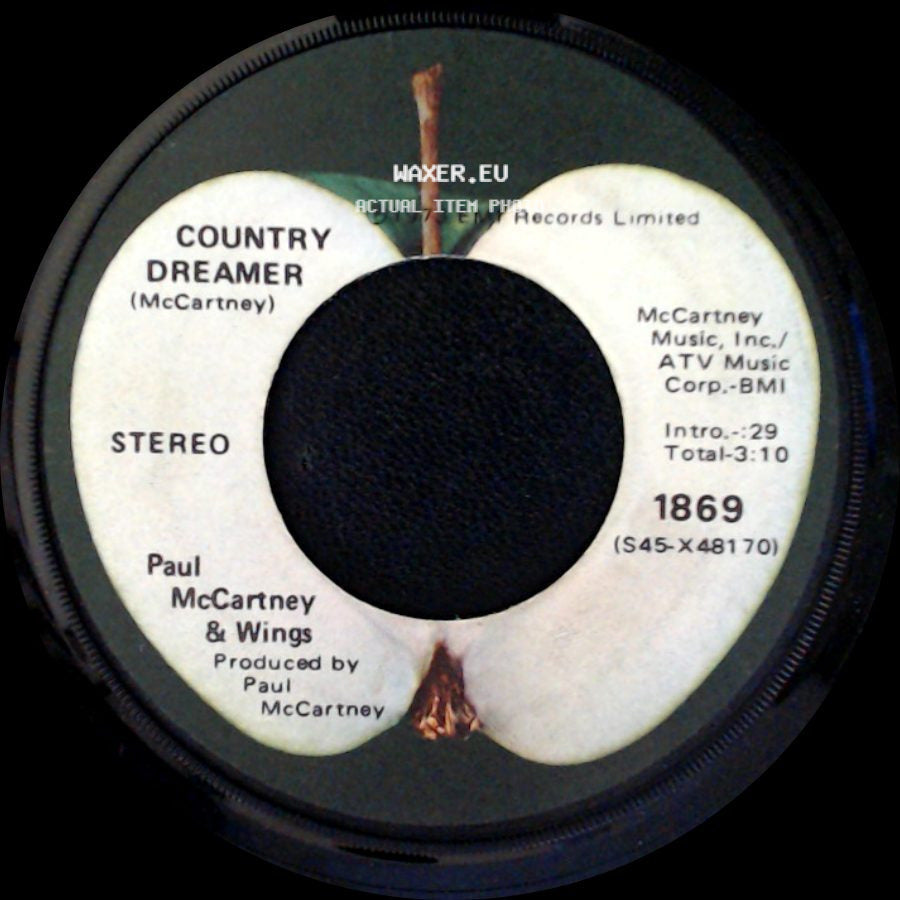 Paul Mccartney & Wings - Country Dreamer / Helen Wheels side A