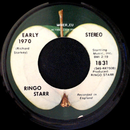 Ringo Starr - It Don't Come Easy / Early 1970 side B